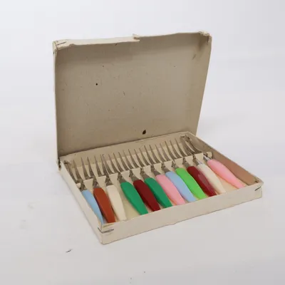 Serveringsbestick (Flerfärgad) från Retro