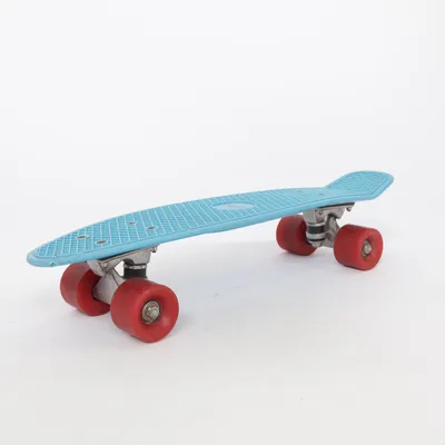 Skateboard (Blå, Röd)