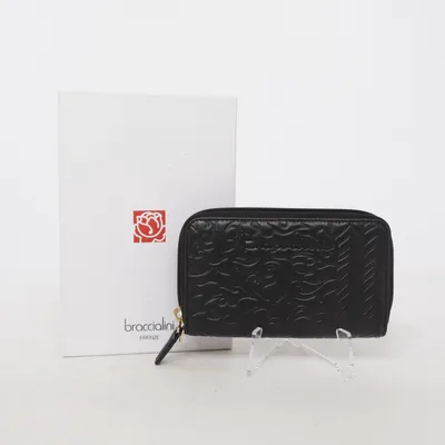 Wallet (Black) from Braccialini Leather