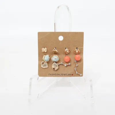 Oorbellen (Goud, Meerkleurig) van Fashion Jewelry Onbekend materiaal