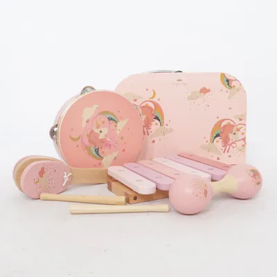 Instrument jouet (Rose, Multicolore) de Konges Sløjd