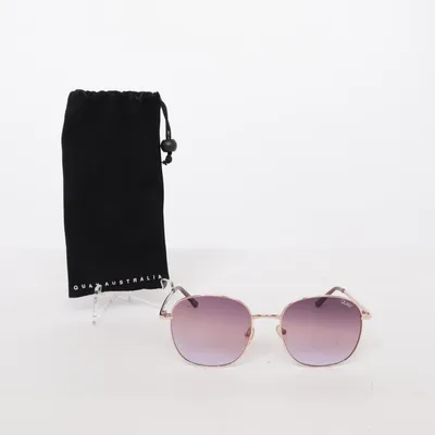 Sunglasses (Gold) from Quay Australia