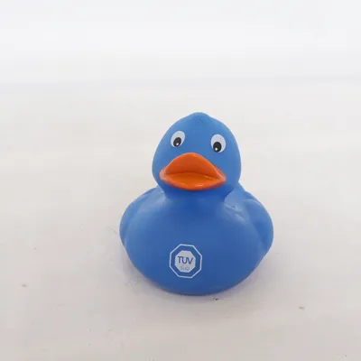 Gummiente (Blau, Orange) von Tüv