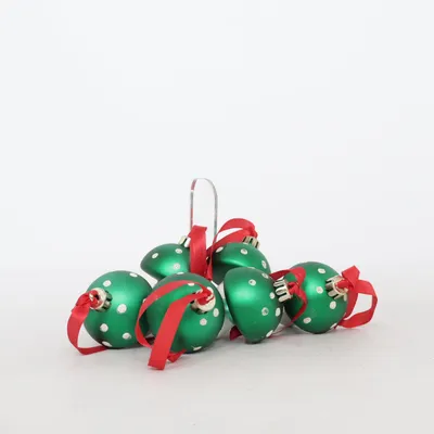 Christmas ornament (Green, White, Red) from Rusta