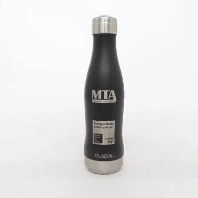 Water bottle (Black) from Glacial