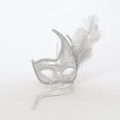Masquerade-masker (Zilver)