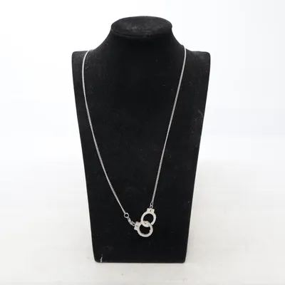 Halsband (Silverfärgad) Okänd metall