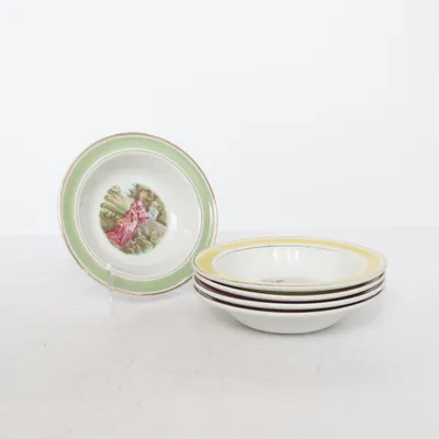 Assiette creuse (Blanc, Multicolore) de Arabia