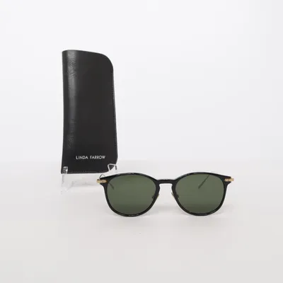 Sunglasses (Black) from Linda Farrow