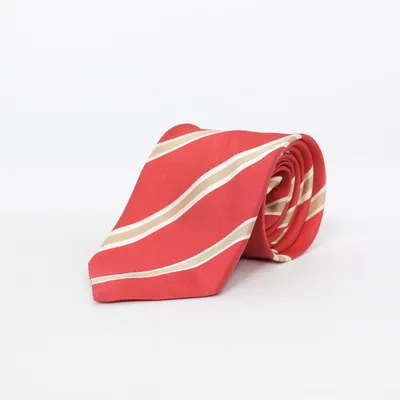 Stropdas (Rood, Beige) van McNeal Zijde