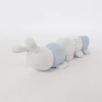 Peluche (Bleu) de Nattou