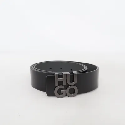 Belt (Black) from Hugo Boss Leather