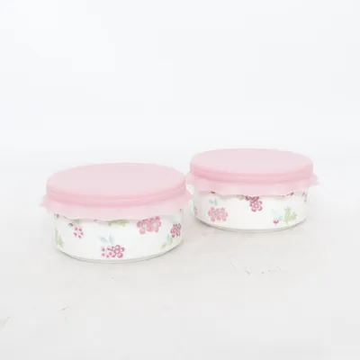 Matlåda (Rosa, Vit, Flerfärgad) från Hebei Porcelain