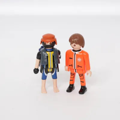 Leksaksfigur (Blå, Flerfärgad, Röd) från Playmobil
