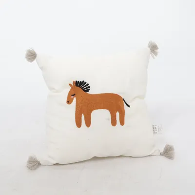 Coussin décoratif (Blanc, Marron) de Zara Home