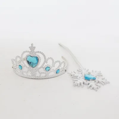 Accessoires de déguisement (Argent, Bleu)