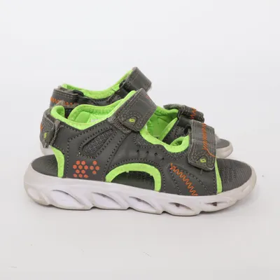 Sandalen (Grijs, Groen, Oranje) van Leaf Polyurethaan