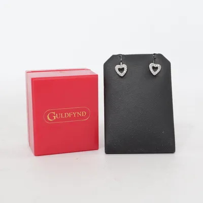 Earrings (Silver) from Guldfynd Unknown metal