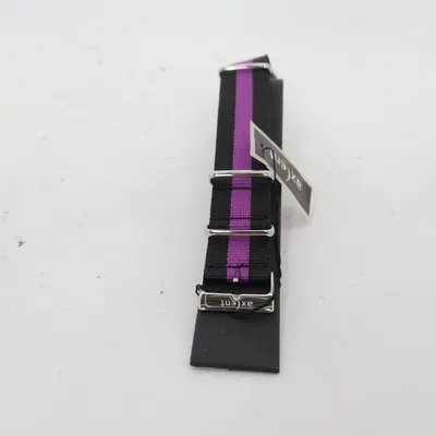 Watchband (Black, Purple) from Axcent of Scandinavia