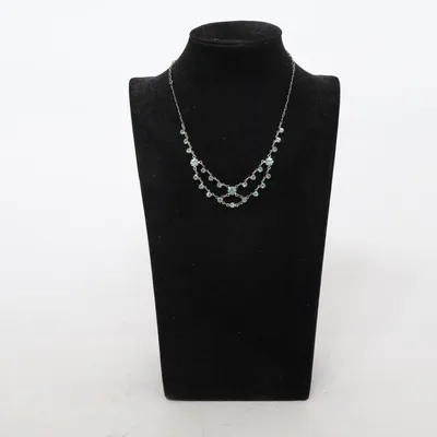 Necklace (Silver, Turquoise) from Avon Unknown metal