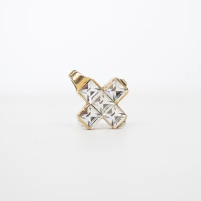 Hänge (Guldfärgad, Transparent)