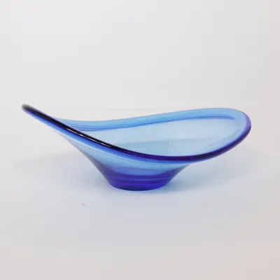 Serveerkom (Blauw)