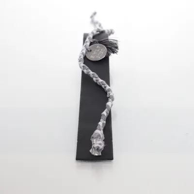 Bracelet (Gray, White) Unknown metal