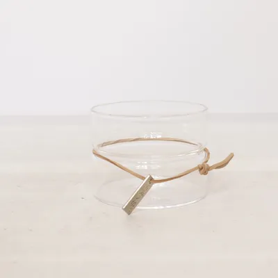 Skål (Transparent, Brun, Silverfärgad) från Ernst