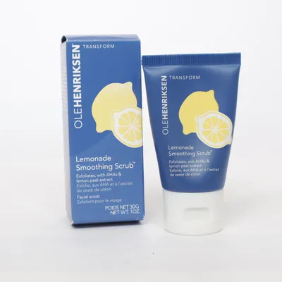Ansiktsskrubb (Lemonade Smoothing Scrub) från Olehenriksen