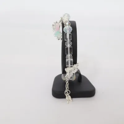 Bracelet (Transparent, Multicolored) Unknown metal