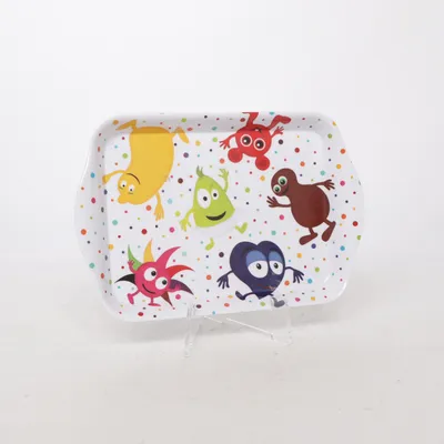 Dockservis (Vit, Flerfärgad) från Babblarna