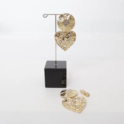 Oorbellen (Goud) Onbekend materiaal