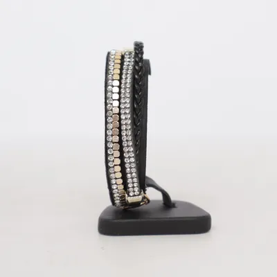 Armband (Svart, Guldfärgad) från Gemini Okänd metall
