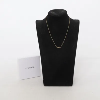 Halsband (Guldfärgad) från Syster P Okänd metall