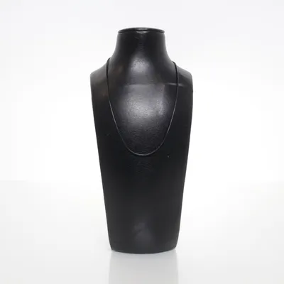 Ketting (Zwart, Zilver) Onbekend materiaal