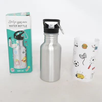 Waterfles (Design Your Own Water Bottle) van Rusta