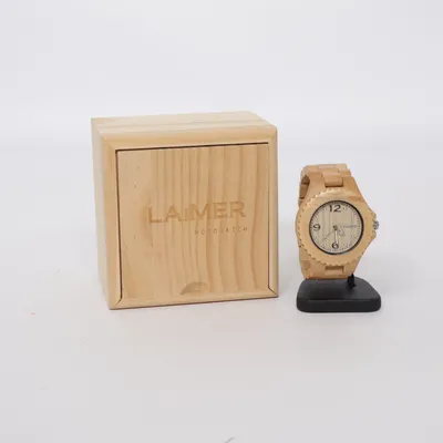 Armbandsur (Brun) från Laimer