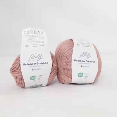 Yarn (Rainbow Bamboo) from Hobbii Cotton, Viscose
