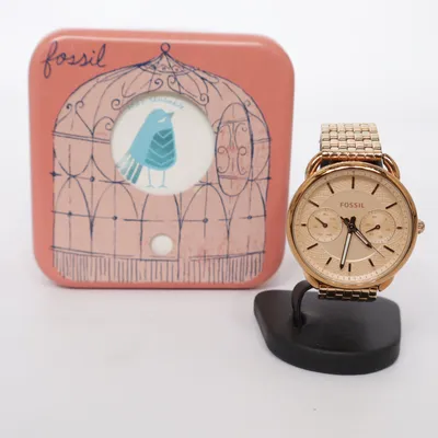 Armbandsur (Guldfärgad) från Fossil
