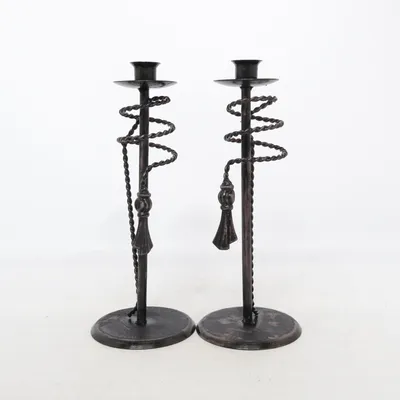 Ljusstake (Svart)