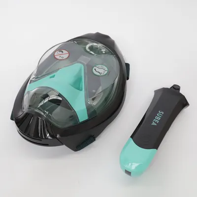 Snorkelmask (Petrol, Transparent) från Subea