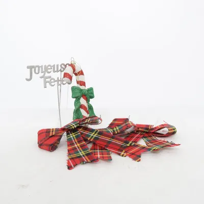 Juldekoration (Röd, Flerfärgad)