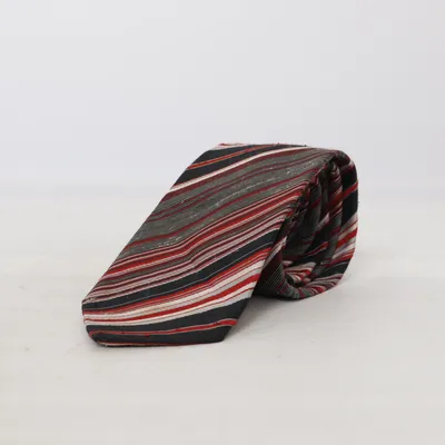 Cravate (Rouge, Noir, Gris) de Diolen Polyester