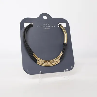 Halsband (Svart, Guldfärgad) från Zara Okänd metall