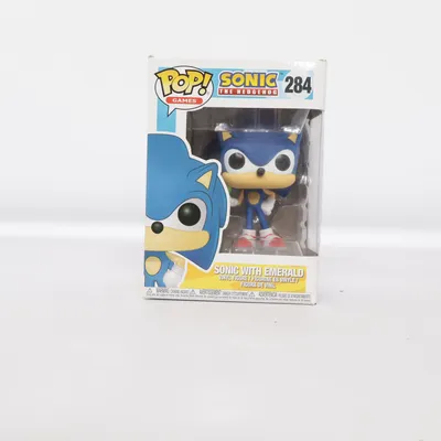 Leksaksfigur (Sonic With Emerald) från Funko