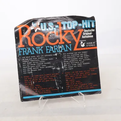 78 RPM record from Hansa