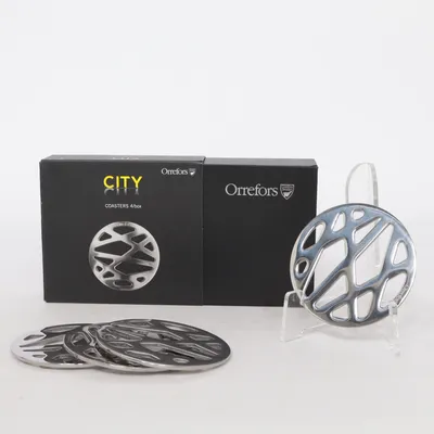 Coasters (City) from Orrefors