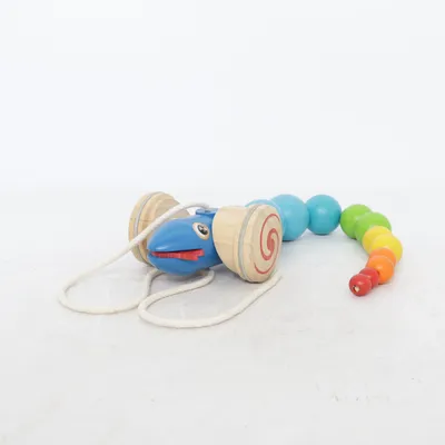 Pull toy (Blue, Multicolored) from PlanToys