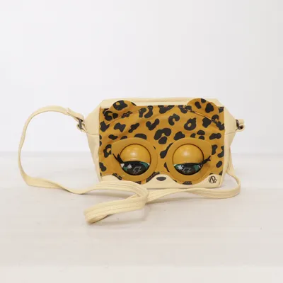 Skuldertaske (Beige, Brun)