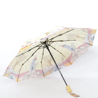 Umbrella (Yellow, Multicolored) from Moomin